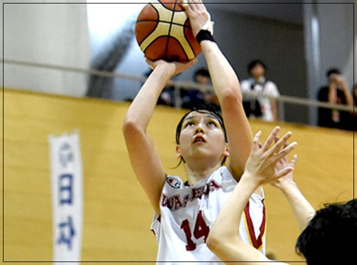 田中真美子　大学時代