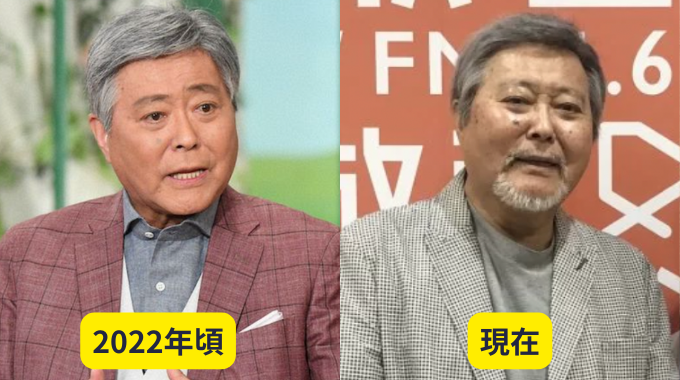 比較画像 小倉智昭 現在 激太り 激変 膀胱がん 闘病中 引退説 浮上